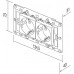 TAS Double  Socket Set-Polar White-Line