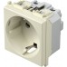 TEM SOCKET SCHUKO+KS 2P+E 16A 250V~ 2M